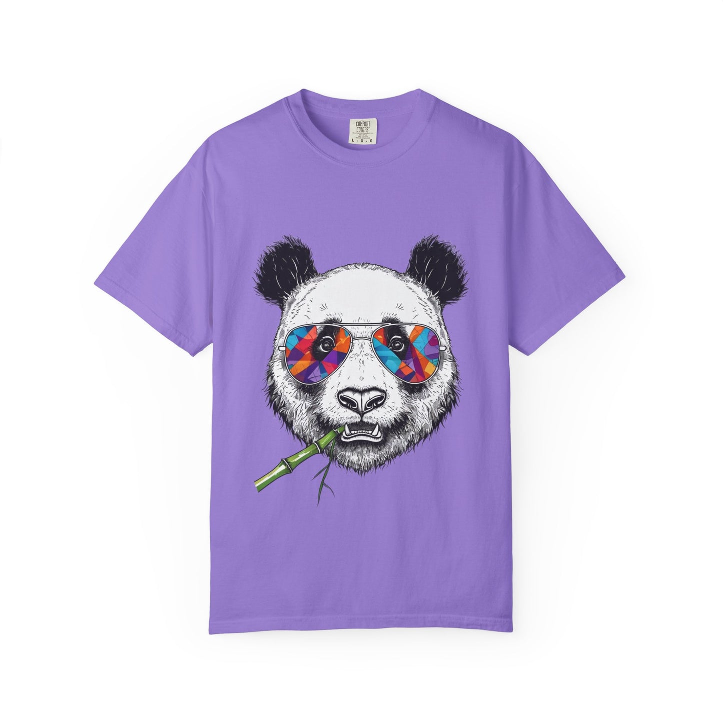 Cool Panda Graphic Tee, Animal Lover Gift, Summer Fashion, Eco-Friendly T-Shirt, Unique Print, Casual Wear, Gift for Him/Her