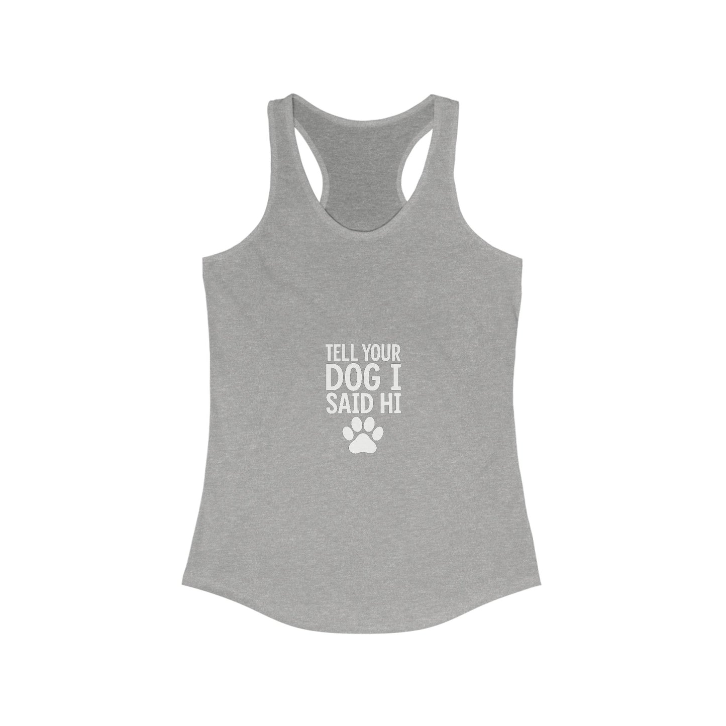 Women's Inspirational Racerback Tank Top, Motivational Sportswear, Workout Top, Fitness Apparel, Casual Summer Tank