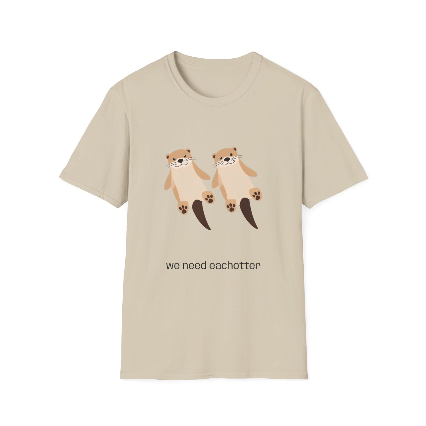 Heartwarming Otter T-Shirt, Cute Animal Tee, Friendship Shirt, Gift for Animal Lovers, Perfect for Birthdays or Just Because
