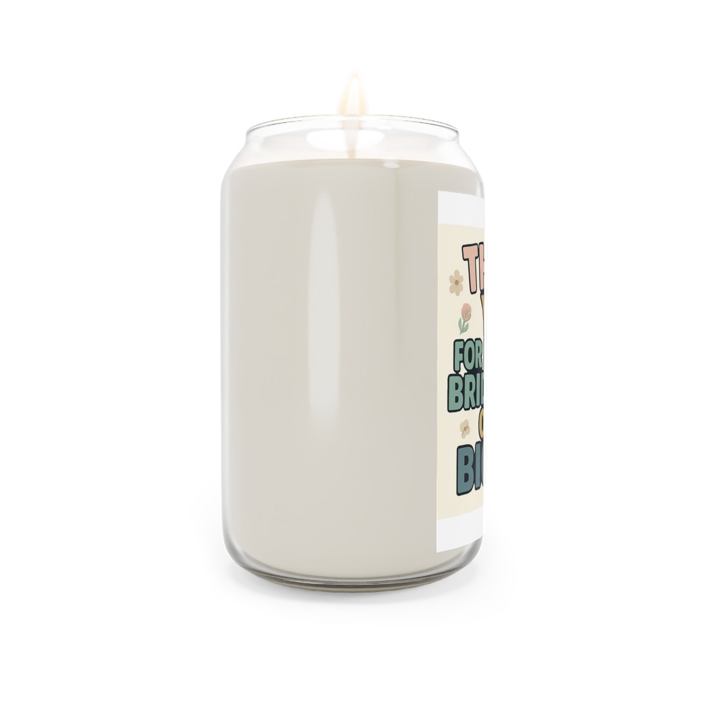 Thank You Bridesmaid Scented Candle, Wedding Gift, Bridal Party Favors, Wedding Decor, Big Day Candles, Relaxation Essentials