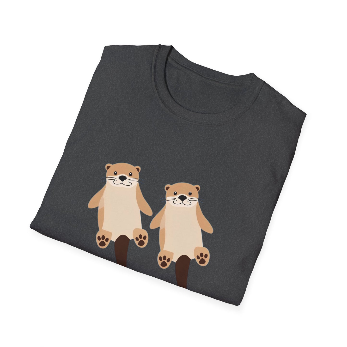 Heartwarming Otter T-Shirt, Cute Animal Tee, Friendship Shirt, Gift for Animal Lovers, Perfect for Birthdays or Just Because
