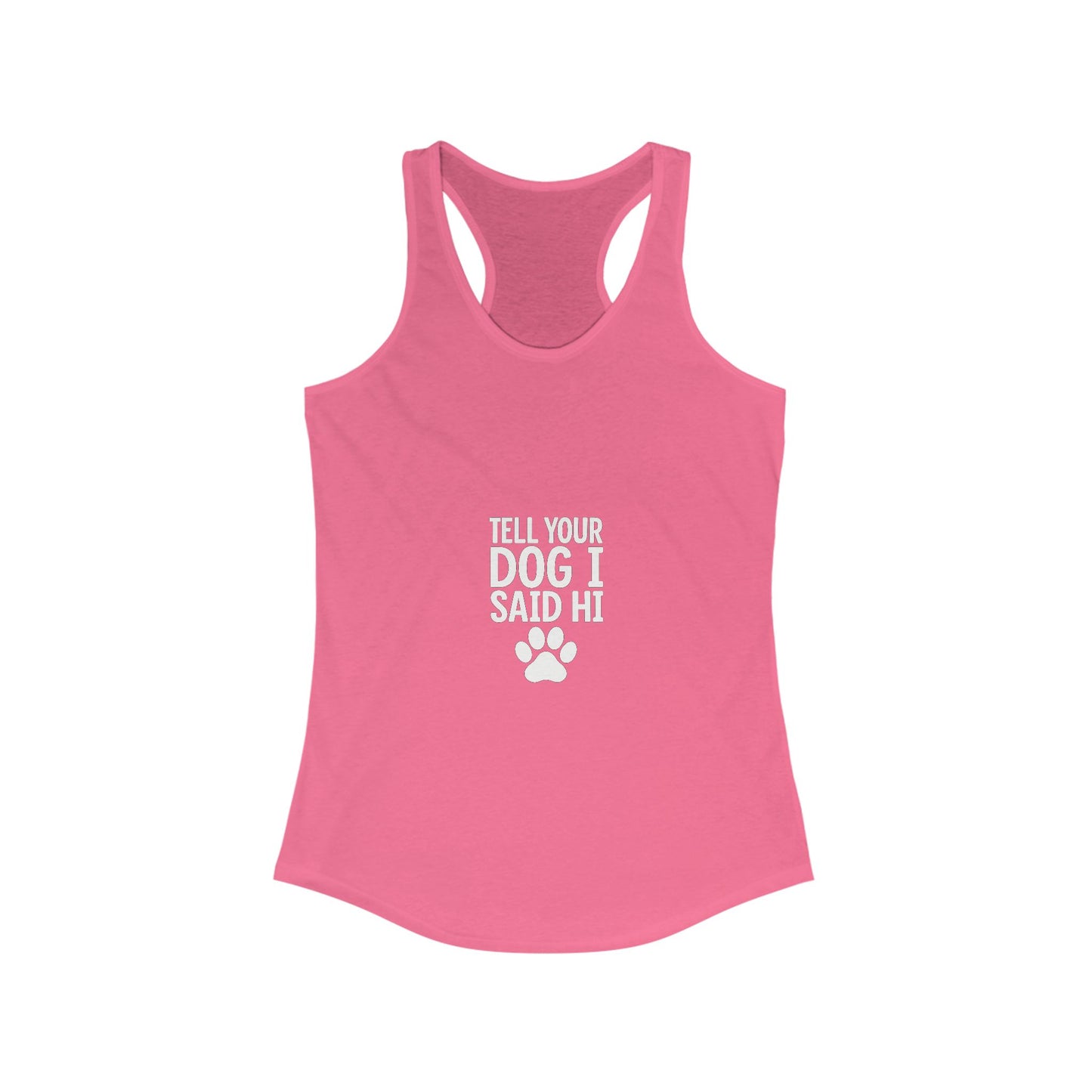 Women's Inspirational Racerback Tank Top, Motivational Sportswear, Workout Top, Fitness Apparel, Casual Summer Tank