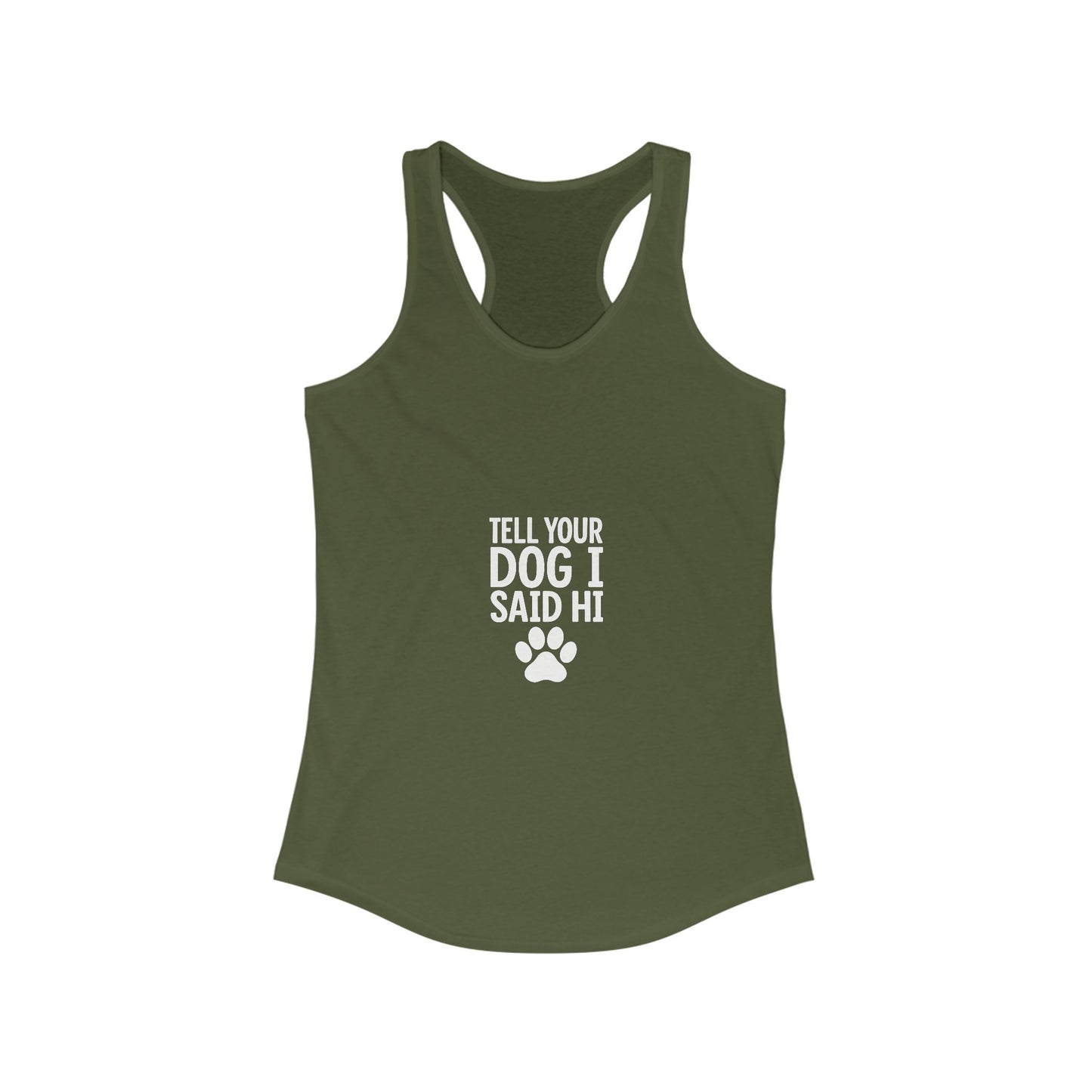 Women's Inspirational Racerback Tank Top, Motivational Sportswear, Workout Top, Fitness Apparel, Casual Summer Tank