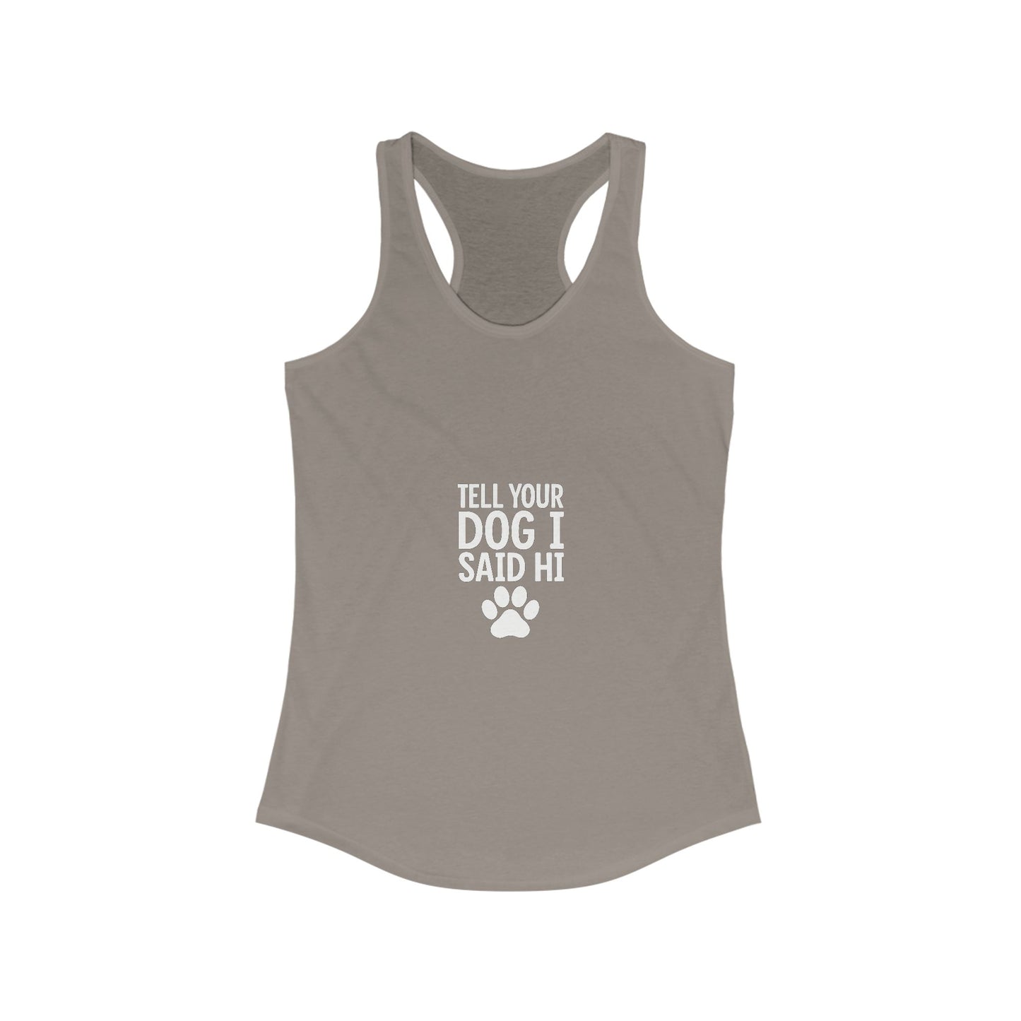 Women's Inspirational Racerback Tank Top, Motivational Sportswear, Workout Top, Fitness Apparel, Casual Summer Tank