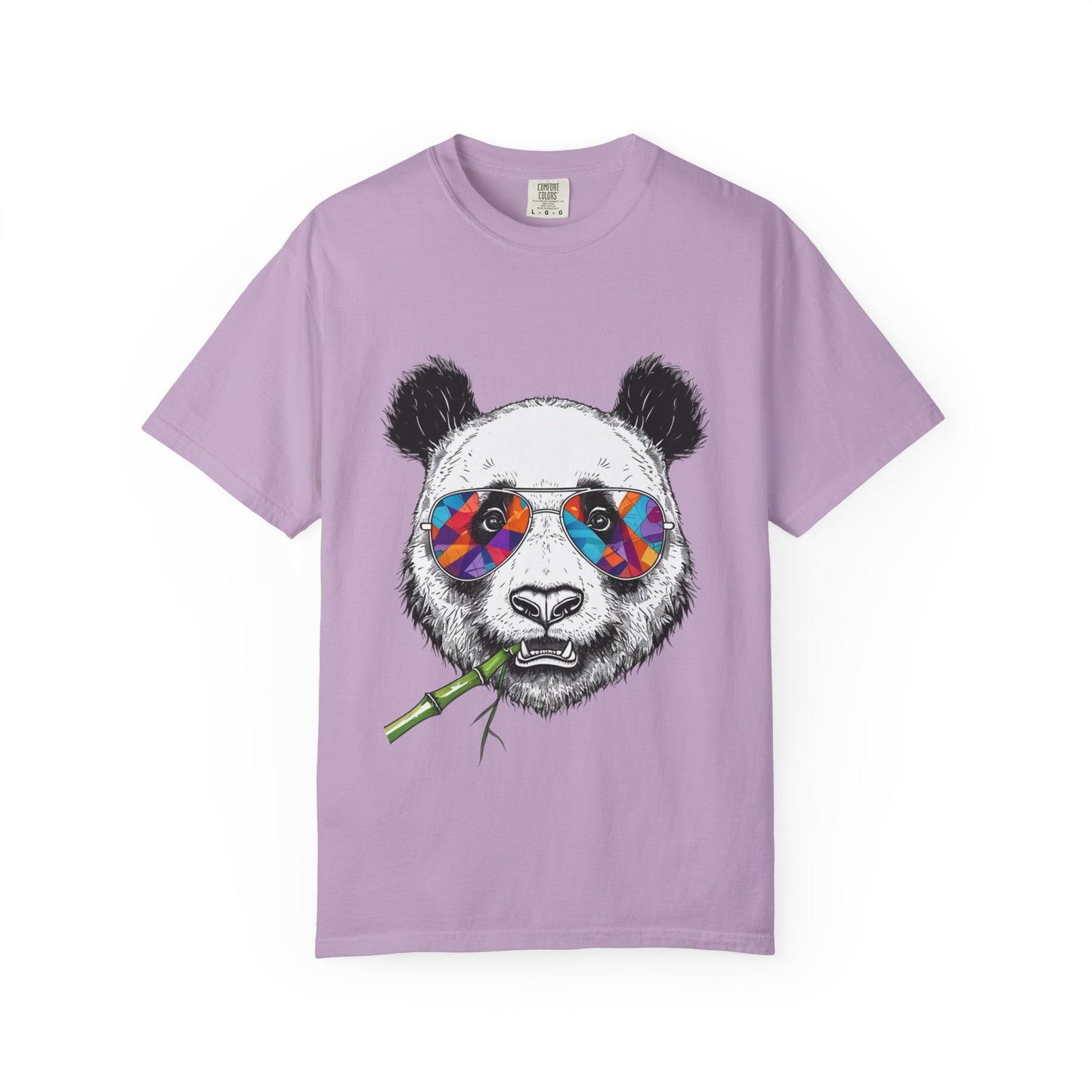 Cool Panda Graphic Tee, Animal Lover Gift, Summer Fashion, Eco-Friendly T-Shirt, Unique Print, Casual Wear, Gift for Him/Her