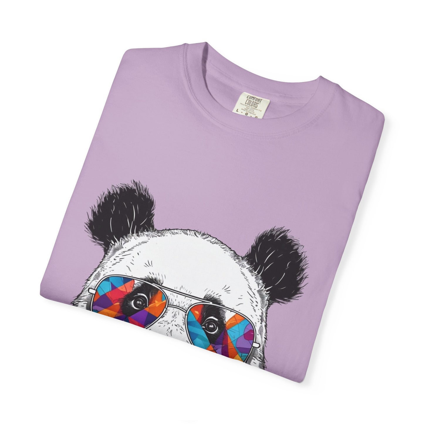 Cool Panda Graphic Tee, Animal Lover Gift, Summer Fashion, Eco-Friendly T-Shirt, Unique Print, Casual Wear, Gift for Him/Her