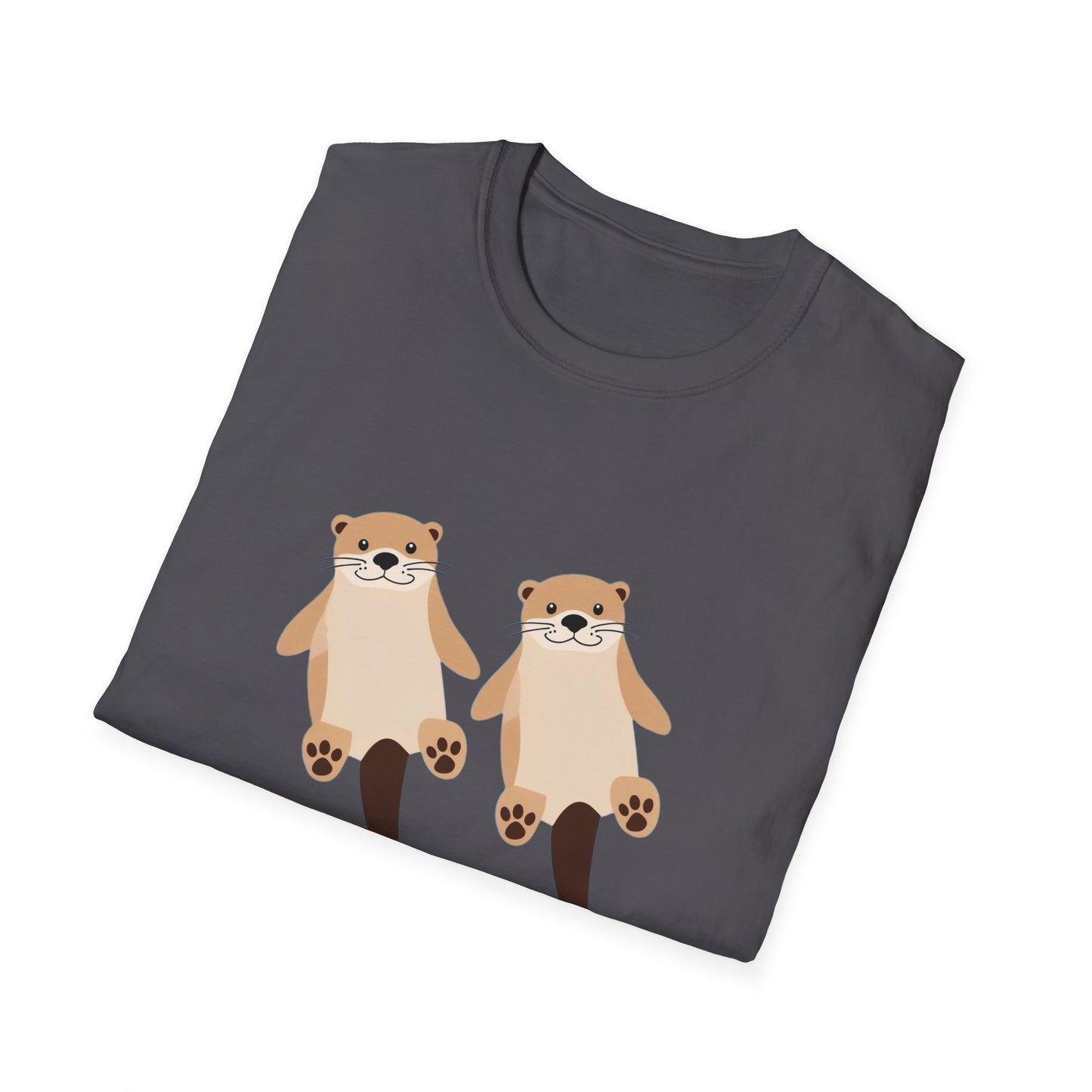 Heartwarming Otter T-Shirt, Cute Animal Tee, Friendship Shirt, Gift for Animal Lovers, Perfect for Birthdays or Just Because
