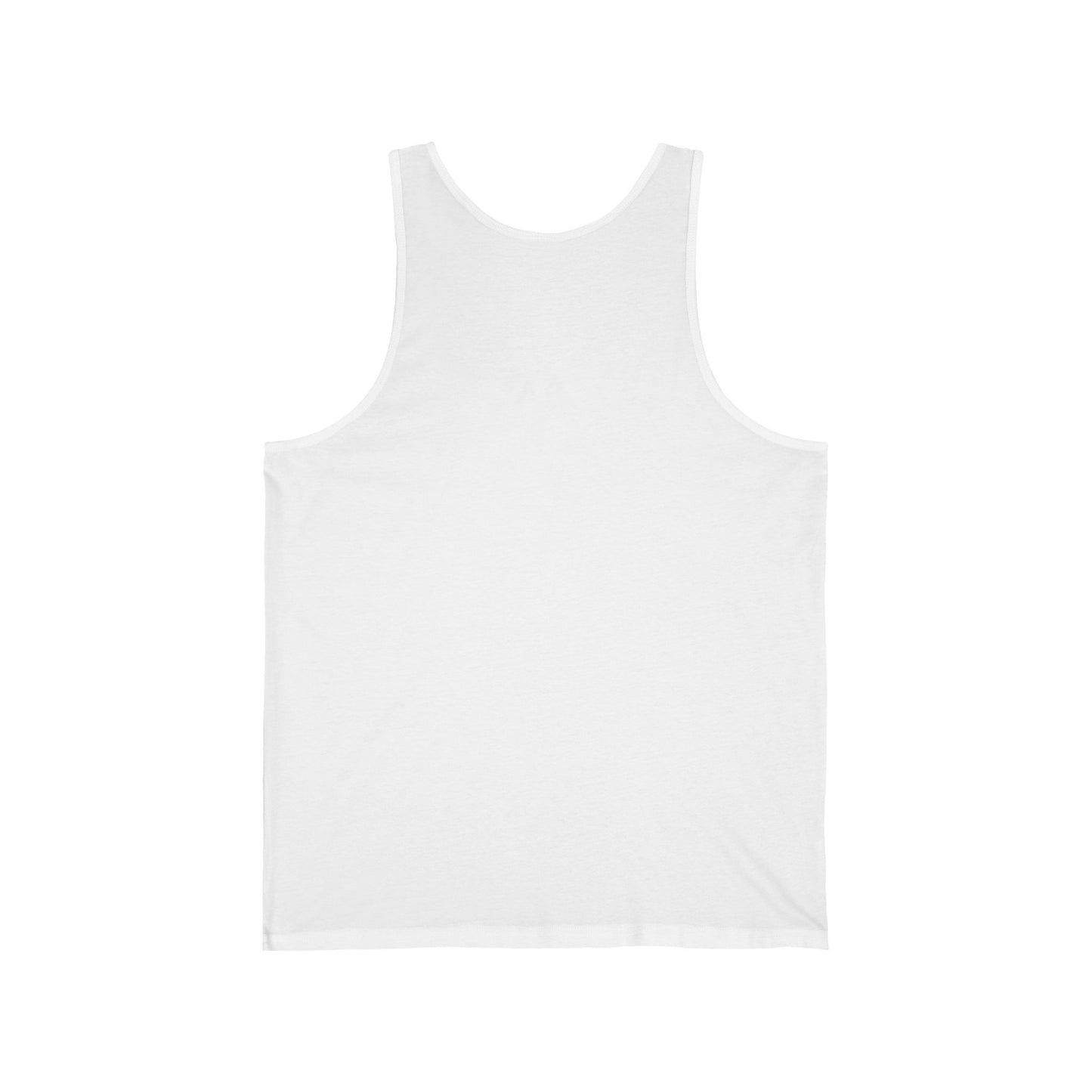 Funny Dog Tank Top with Glasses, Unisex Jersey Tank for Pet Lovers, Summer Beachwear, Gift for Dog Owners, Casual Wear
