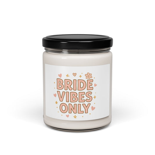 Bride Vibes Only Candle - Perfect for Weddings, Bridal Showers, Gifts, Home Decor, Relaxation, Celebration