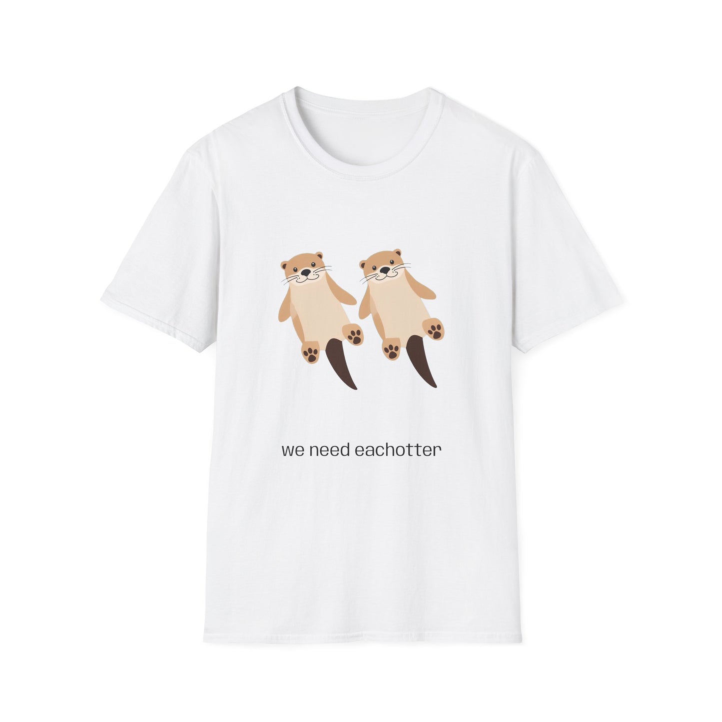 Heartwarming Otter T-Shirt, Cute Animal Tee, Friendship Shirt, Gift for Animal Lovers, Perfect for Birthdays or Just Because