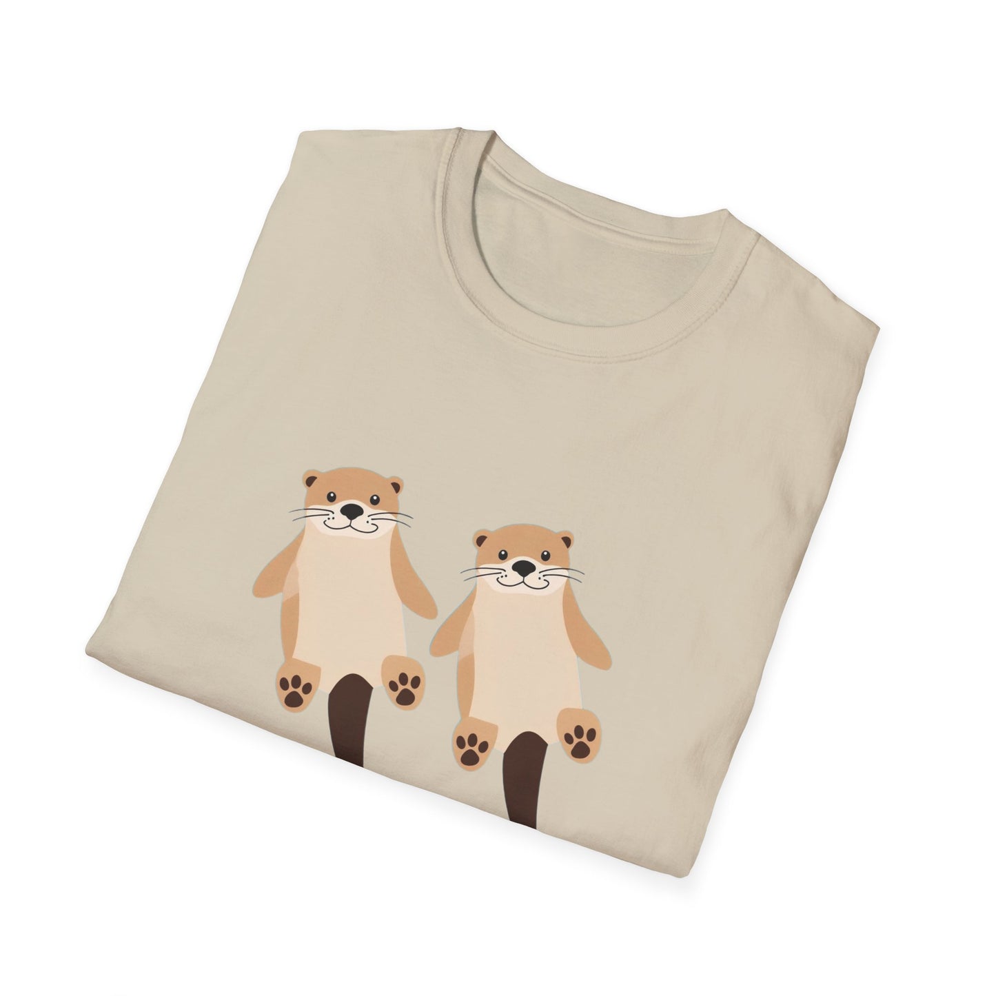 Heartwarming Otter T-Shirt, Cute Animal Tee, Friendship Shirt, Gift for Animal Lovers, Perfect for Birthdays or Just Because