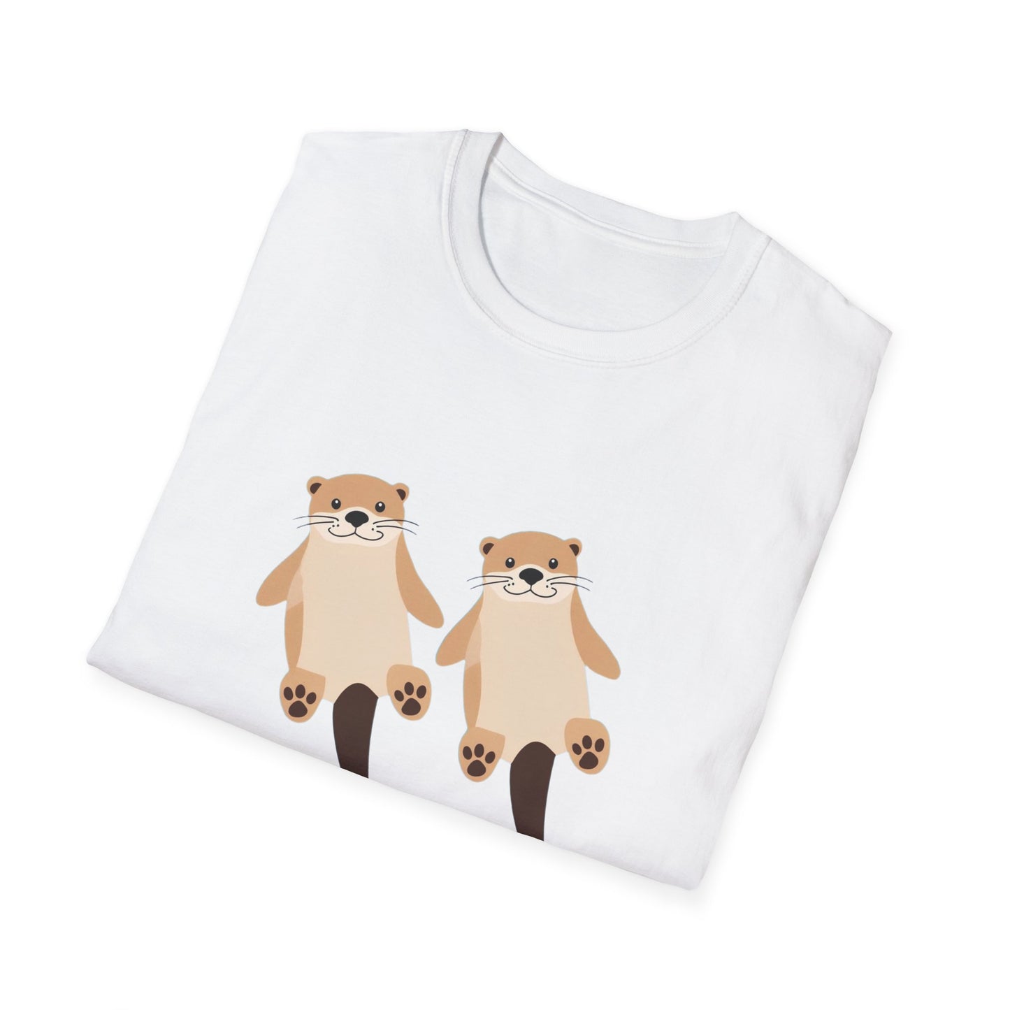 Heartwarming Otter T-Shirt, Cute Animal Tee, Friendship Shirt, Gift for Animal Lovers, Perfect for Birthdays or Just Because