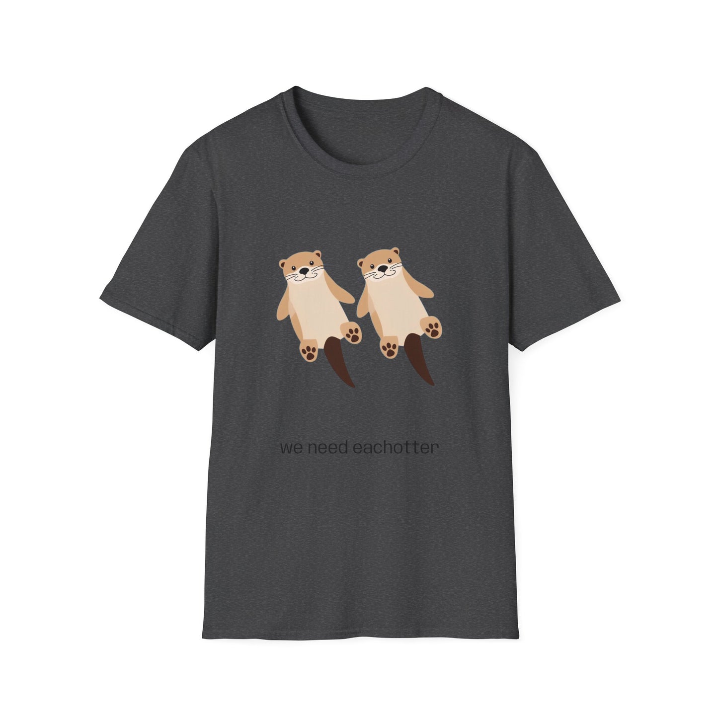Heartwarming Otter T-Shirt, Cute Animal Tee, Friendship Shirt, Gift for Animal Lovers, Perfect for Birthdays or Just Because