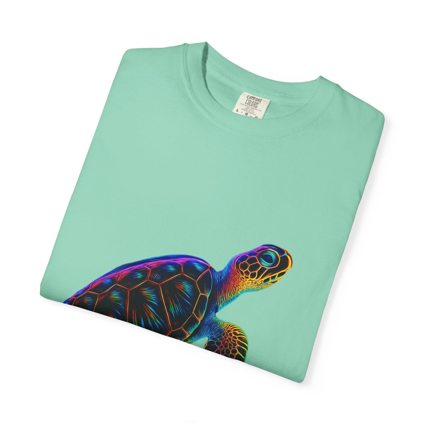 Colorful Turtle Tee: Unisex Garment-Dyed T-Shirt for Beach Lovers, Ocean Enthusiasts, Gifts for Nature Lovers, Eco-Friendly Apparel, [...]
