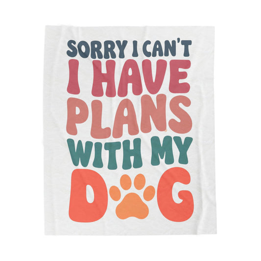 Cozy Dog Lover's Plush Blanket - Soft Pet-Themed Gift, Dog Mom Blanket, Cuddle Up with Your Furry Friend, Perfect for Home Decor, Pet [...]