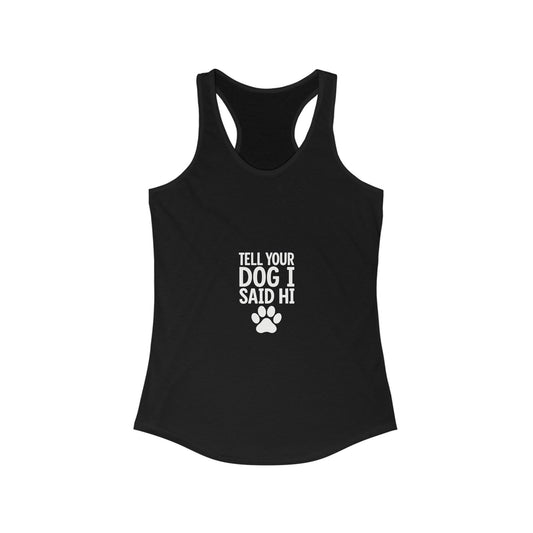 Women's Inspirational Racerback Tank Top, Motivational Sportswear, Workout Top, Fitness Apparel, Casual Summer Tank