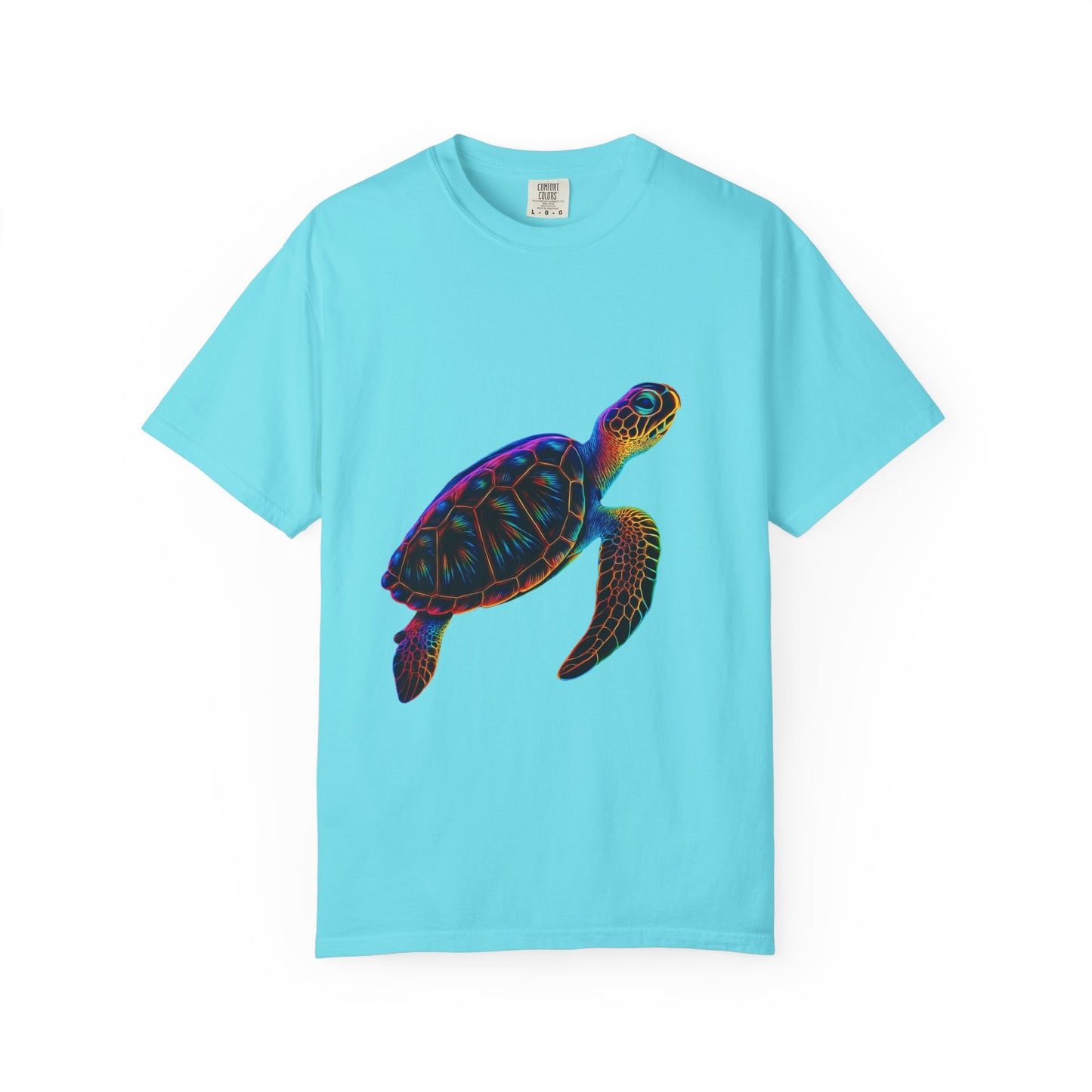 Colorful Turtle Tee: Unisex Garment-Dyed T-Shirt for Beach Lovers, Ocean Enthusiasts, Gifts for Nature Lovers, Eco-Friendly Apparel, [...]