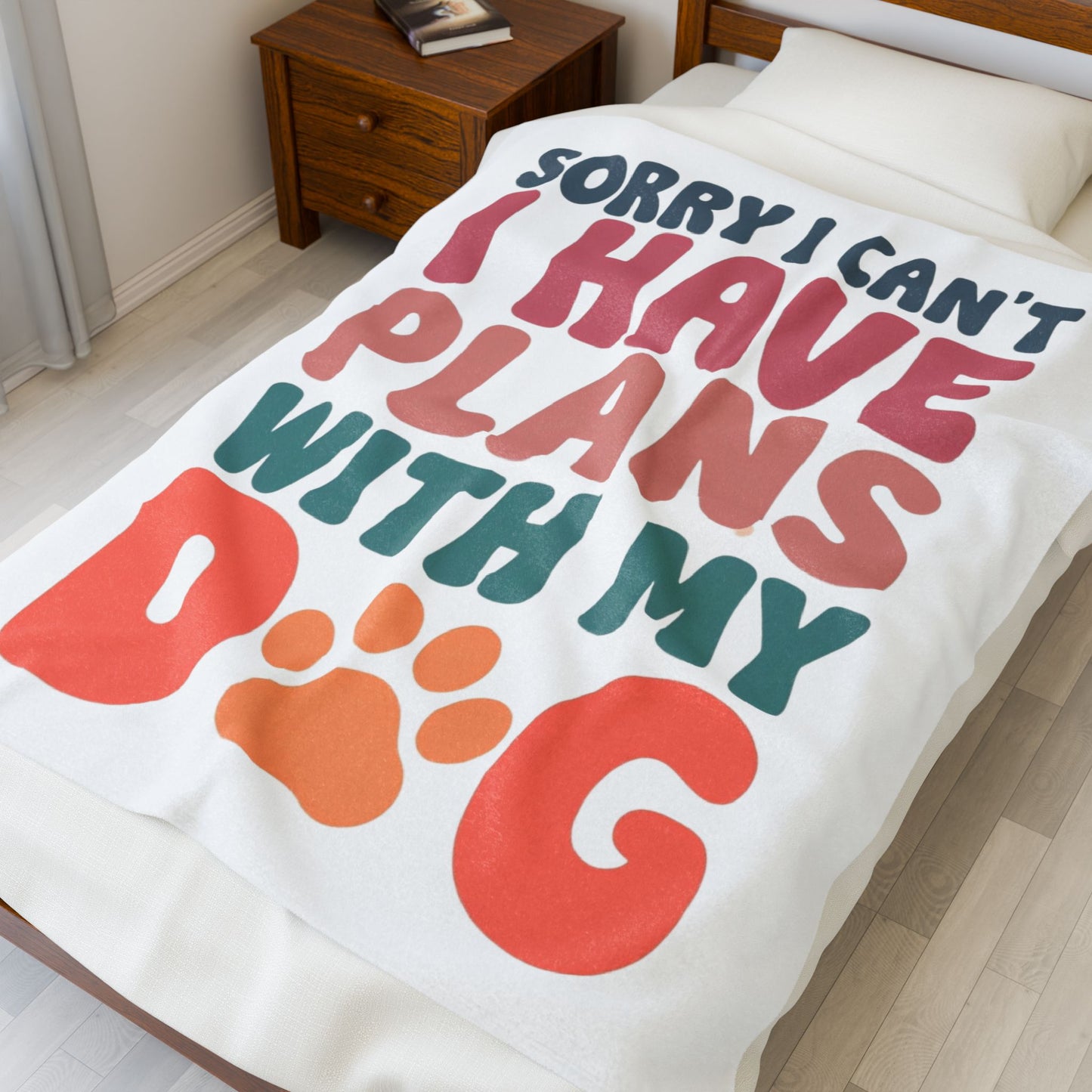 Cozy Dog Lover's Plush Blanket - Soft Pet-Themed Gift, Dog Mom Blanket, Cuddle Up with Your Furry Friend, Perfect for Home Decor, Pet [...]