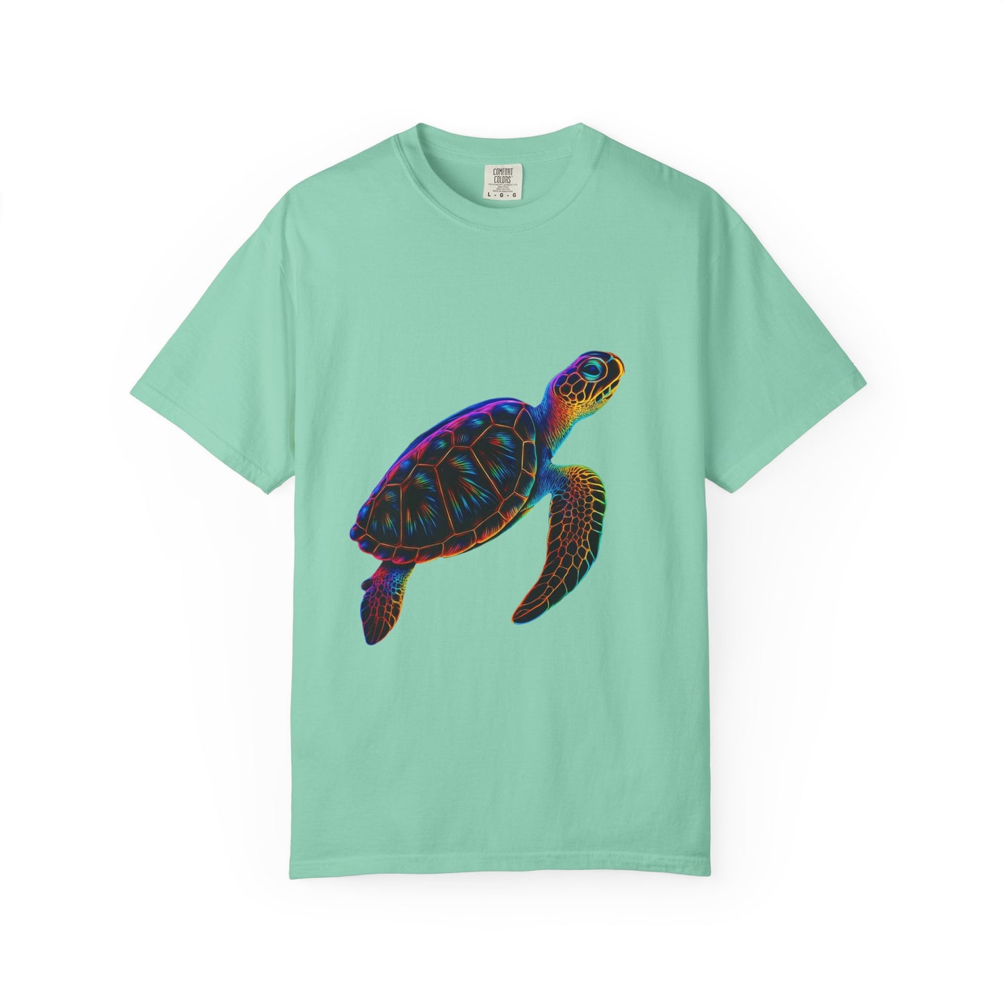 Colorful Turtle Tee: Unisex Garment-Dyed T-Shirt for Beach Lovers, Ocean Enthusiasts, Gifts for Nature Lovers, Eco-Friendly Apparel, [...]