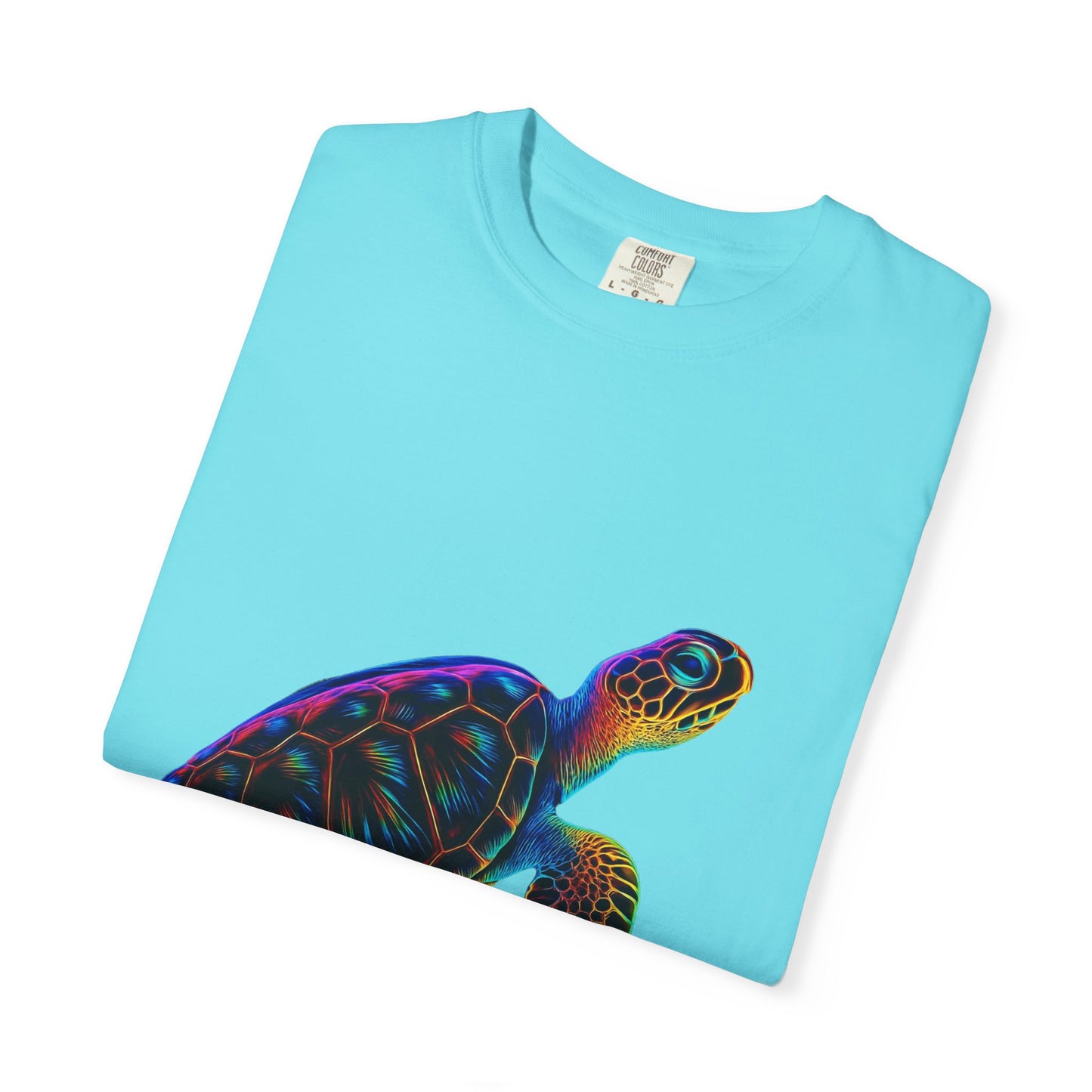 Colorful Turtle Tee: Unisex Garment-Dyed T-Shirt for Beach Lovers, Ocean Enthusiasts, Gifts for Nature Lovers, Eco-Friendly Apparel, [...]